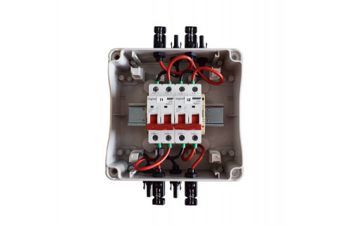 Coffret de protection DC - 1IN/1OUTx2 - 2MPPT - SPD2 - 1000V 