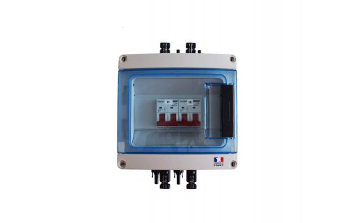 Coffret de protection DC photovoltaïque 2 MPPT - 600 V
