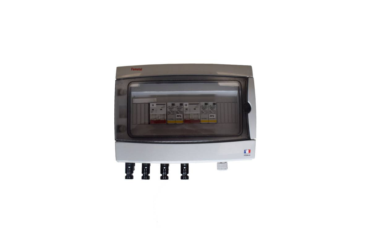 Coffret de protection DC photovoltaïque 2 MPPT - 600 V Coffret de protection DC photovoltaïque 2 MPPT - 600 V