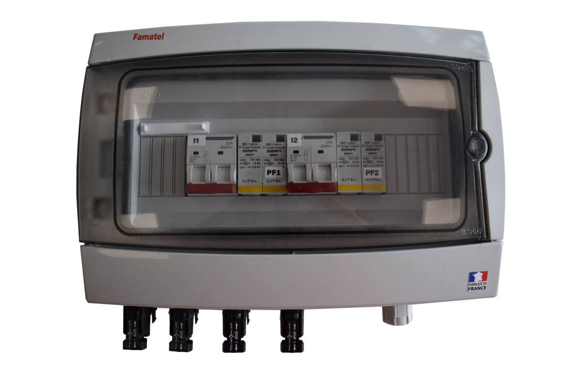 Coffret de protection DC 2 MPPT 600 V Mon Kit Solaire — free download