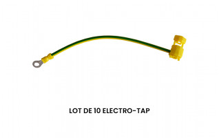 Lot de 10 Electro-tap jaune