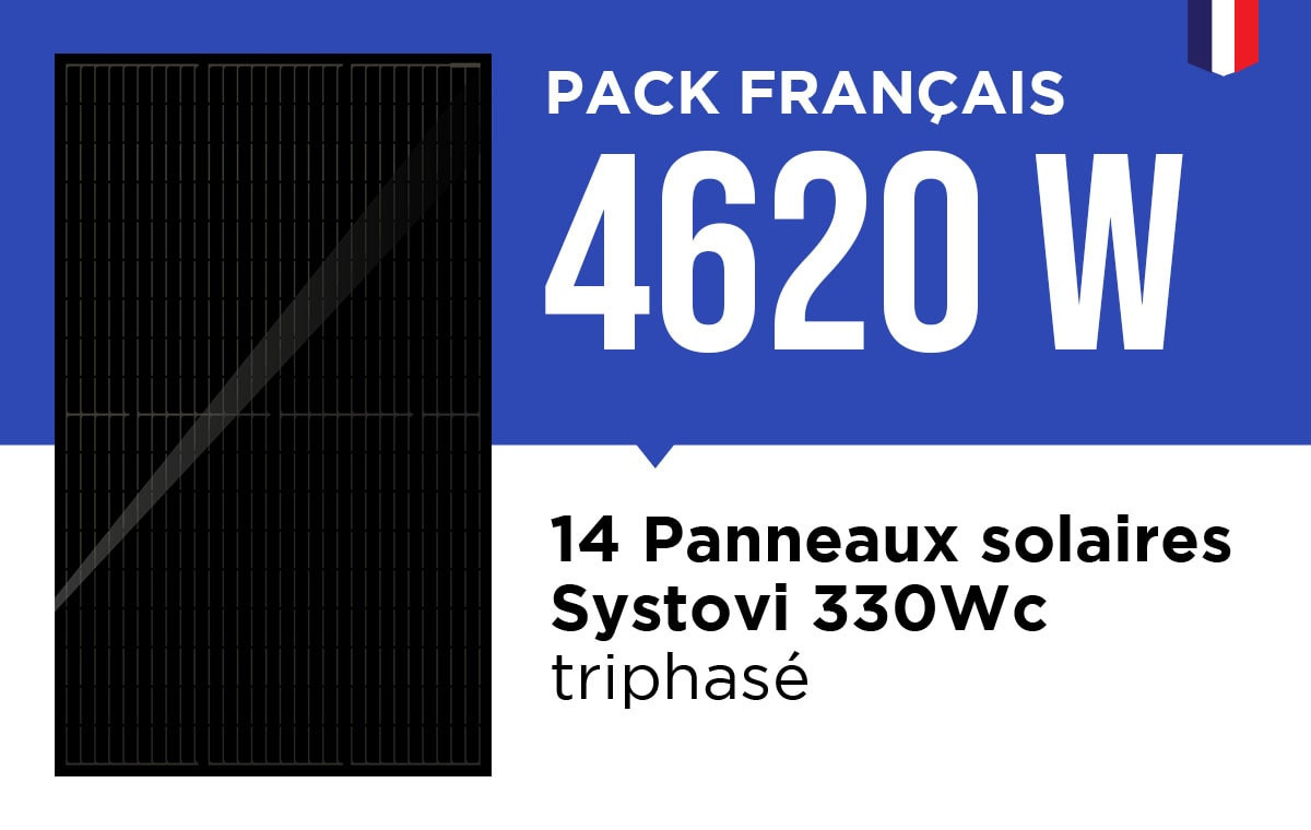 Kit Solaire Autoconsommation Français 4620W Triphasé - Onduleur Fronius Kit Solaire Autoconsommation Français 4620W Triphasé - Onduleur Fronius