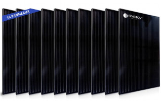 16 panneaux solaires français systovi 330 Wc