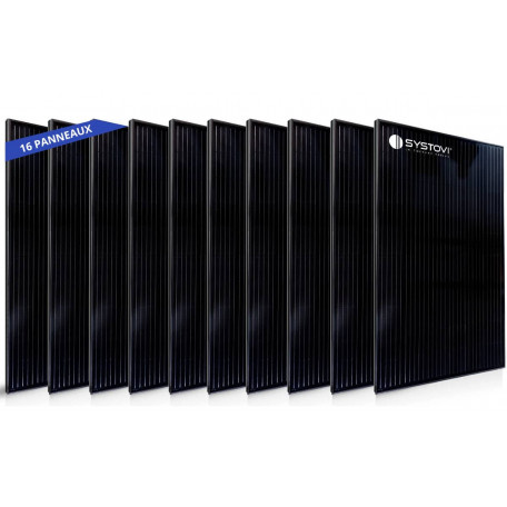 16 panneaux solaires français systovi 330 Wc 16 panneaux solaires français systovi 330 Wc
