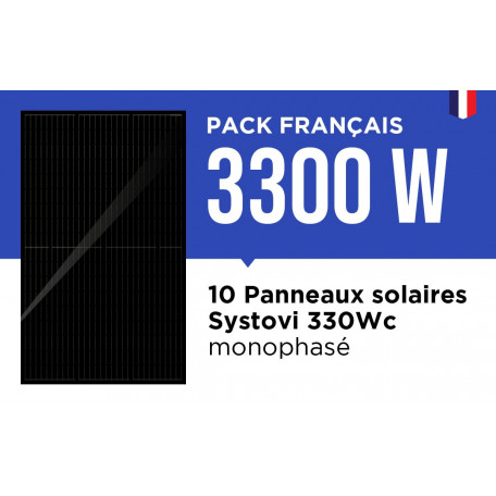 Kit Solaire Autoconsommation Français 3300W - Onduleur Fronius Kit Solaire Autoconsommation Français 3300W - Onduleur Fronius