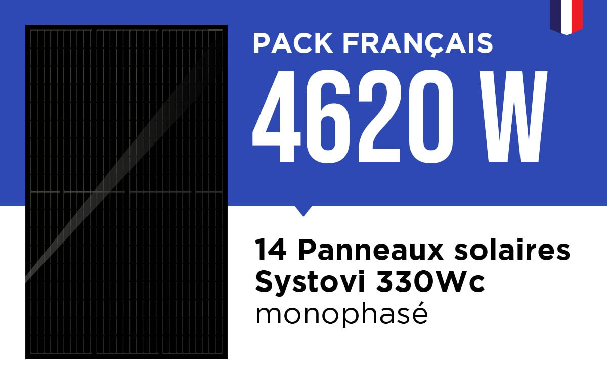 Kit Solaire Autoconsommation Français 4620W - Onduleur Fronius Kit Solaire Autoconsommation Français 4620W - Onduleur Fronius