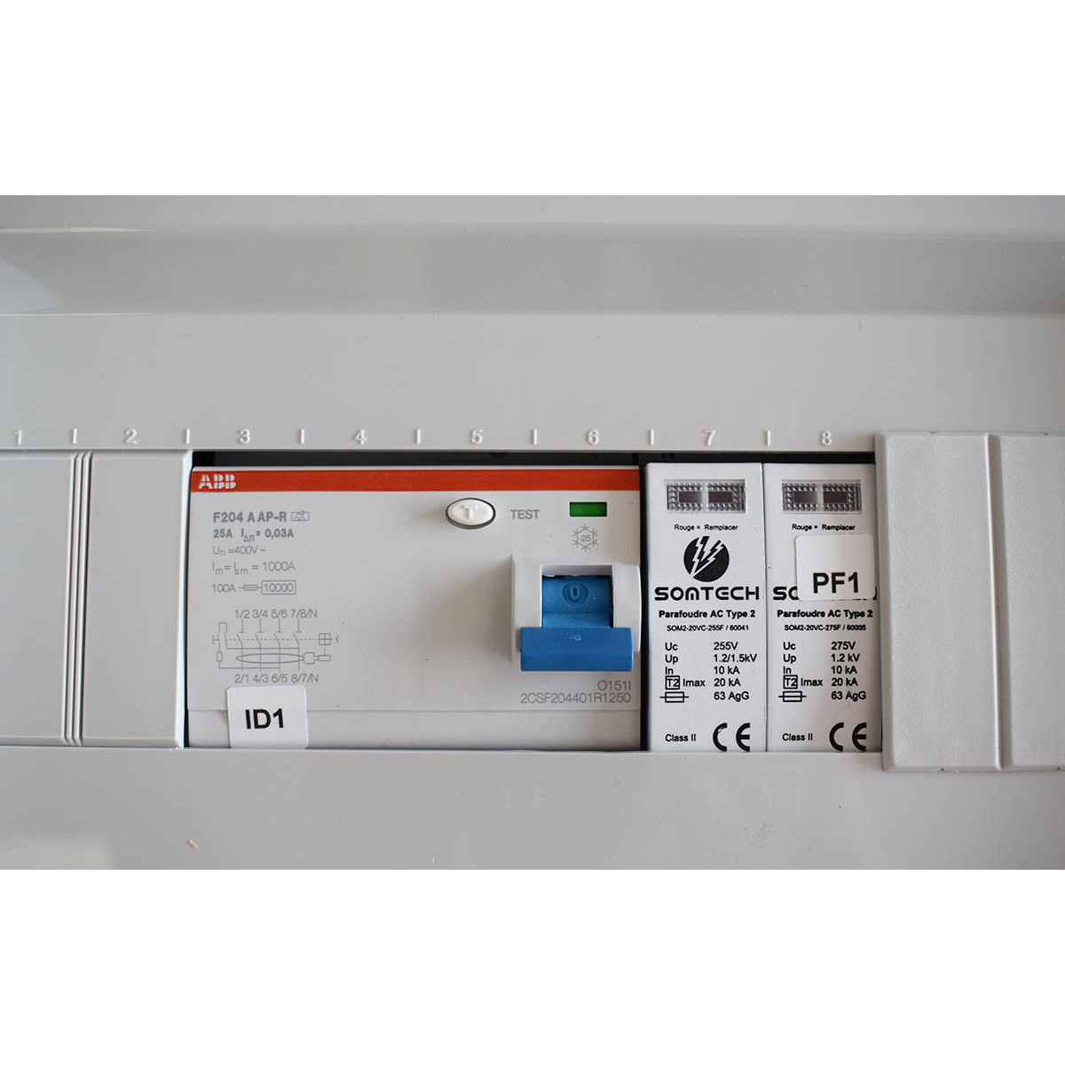 Coffret de protection AC Triphasé 9kWc