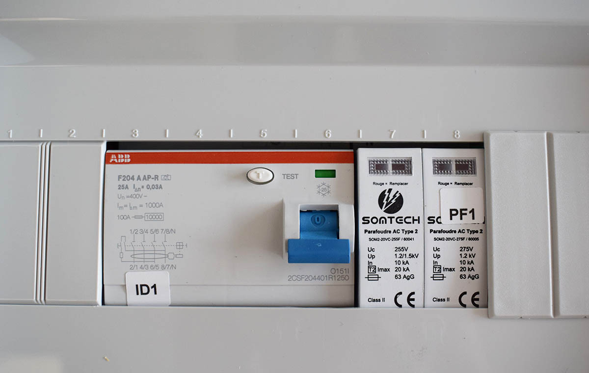 Coffret de protection AC Triphasé 9kWc