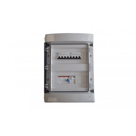 Coffret de protection AC Triphasé 9kWc ouvert Coffret de protection AC Triphasé 9kWc ouvert