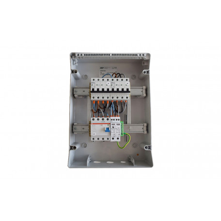 Coffret de protection AC Triphasé 9kWc câble électrique Coffret de protection AC Triphasé 9kWc câble électrique