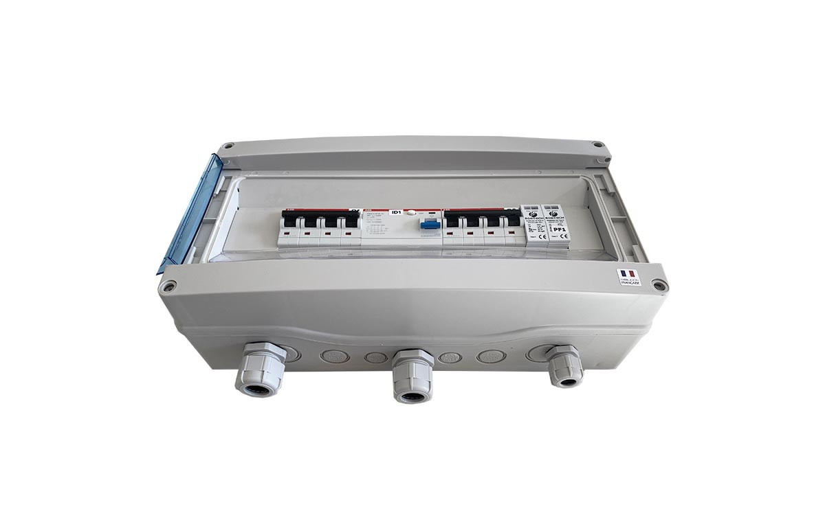 Coffret de protection AC triphasé 3-6kW pour 1 onduleur