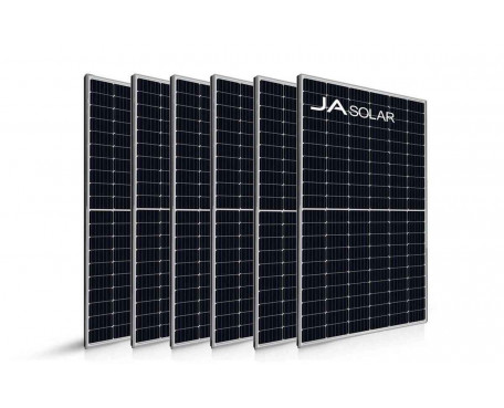 6 panneaux solaires JA Solar