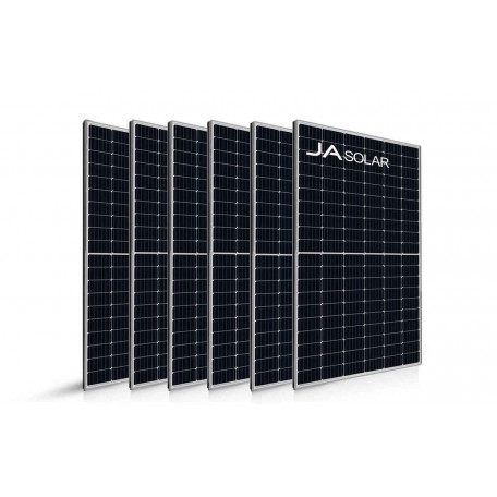 6 panneaux solaires JA Solar