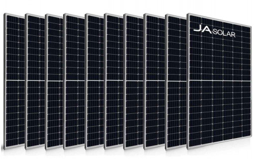 10 panneaux solaires JA Solar