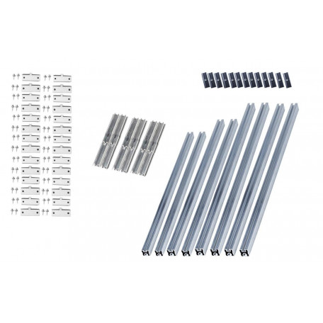 Kit de fixation Toiture Bac Acier 12 panneaux Kit de fixation Toiture Bac Acier 12 panneaux