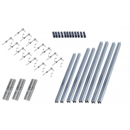 Kit de fixation Toiture Tôle Ondulée 12 panneaux Kit de fixation Toiture Tôle Ondulée 12 panneaux
