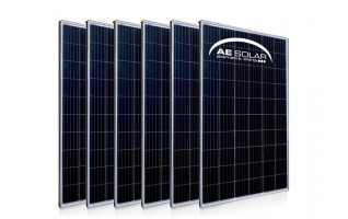6 panneaux solaires AE Solar 330Wc