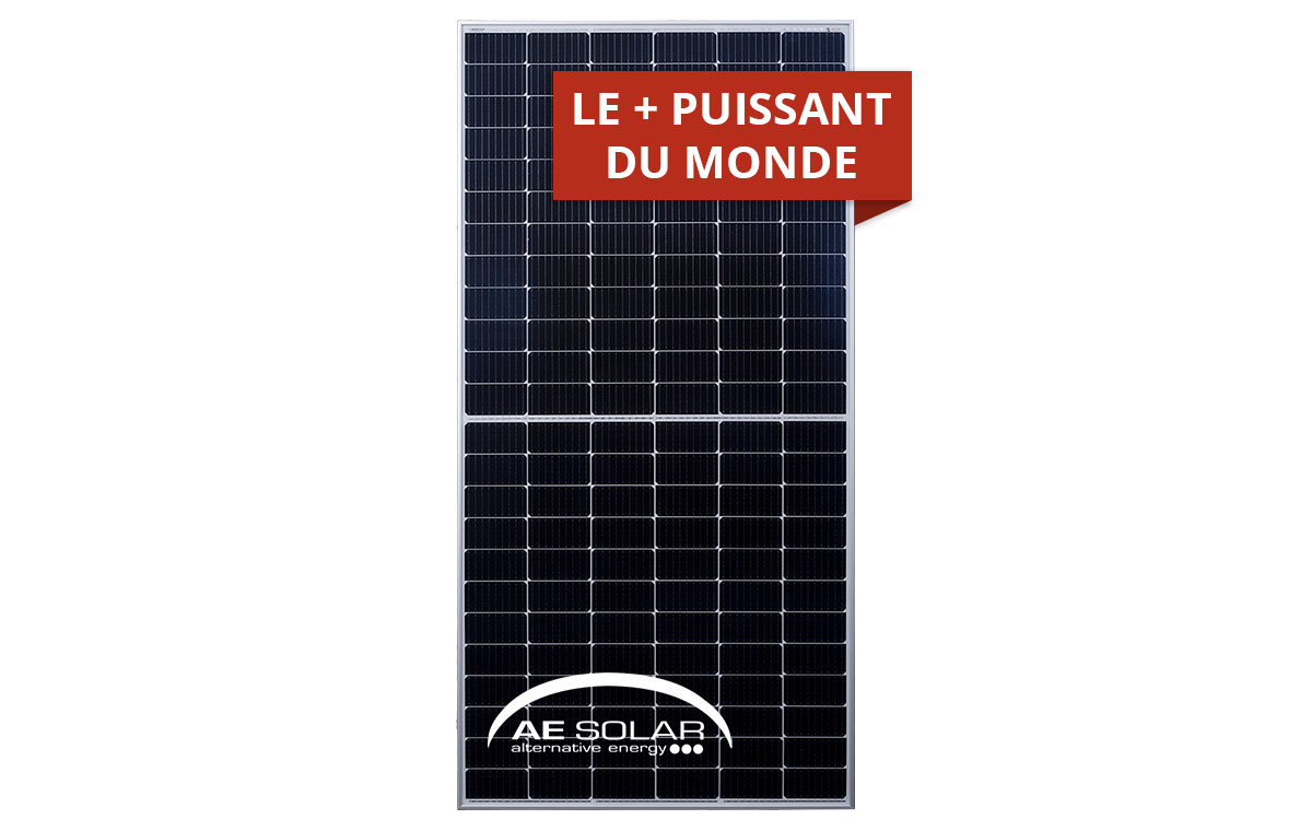 Panneau solaire AE Solar 500Wc monocristallin