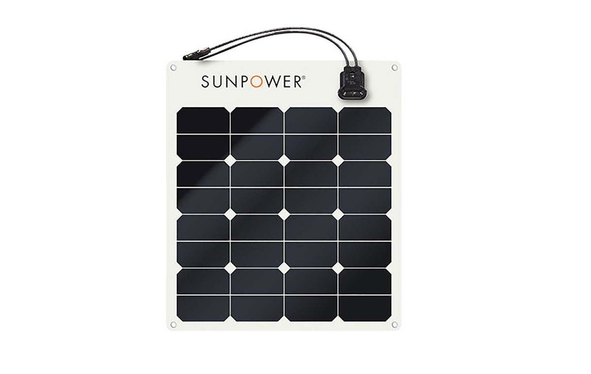 Panneau solaire souple Sunpower