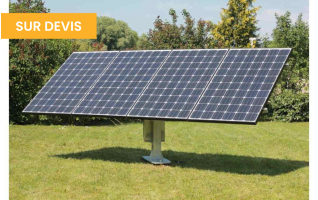 Suiveur photovoltaïque autoconsommation 2 axes