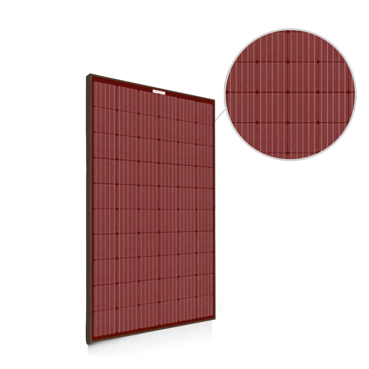 Panneau solaire VGS Rouge 300Wc monocristallin