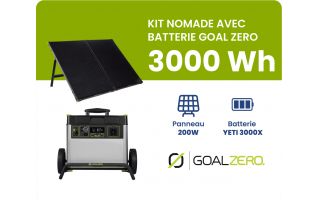 KIT YETI 3000X FIXE GOAL ZERO