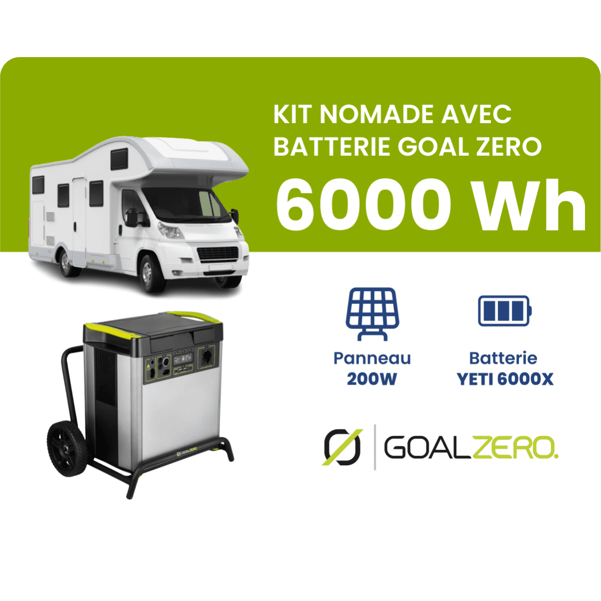 KIT YETI 6000X MOBILE GOAL ZERO