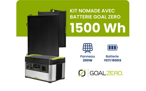 KIT YETI 1500X GOAL ZERO