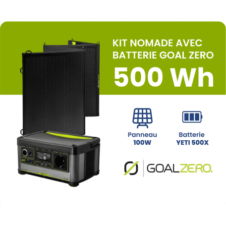 KIT YETI 500X GOAL ZERO