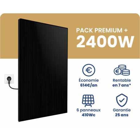 Kit solaire autoconsommation Sunpower Maxeon 2400 Wc Kit solaire autoconsommation Sunpower Maxeon 2400 Wc