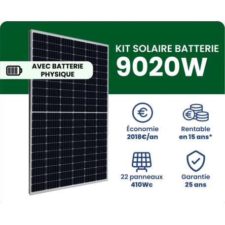 Kit panneaux solaires autoconsommation