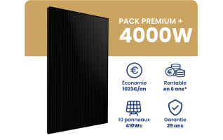 Kit solaire autoconsommation Sunpower Maxeon 4000 Wc