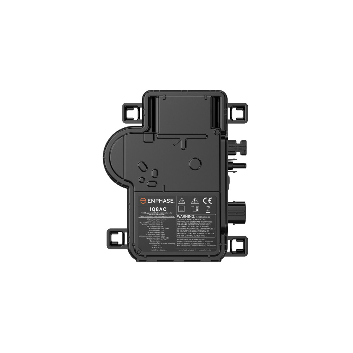 Micro-onduleur Enphase IQ8AC garanti 25 ans