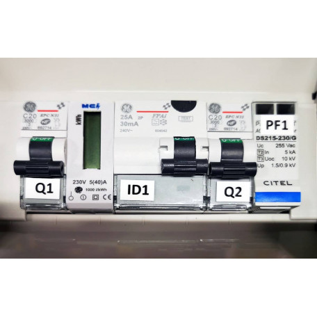 coffret de protection AC monophasé 3kW coffret de protection AC monophasé 3kW