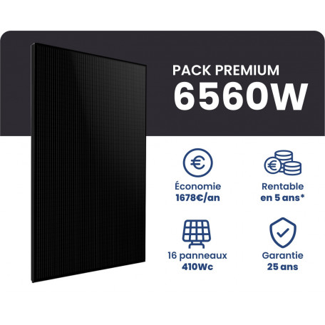 Kit Solaire Autoconsommation Premium 6560W Triphasé - Micro onduleurs APS Kit Solaire Autoconsommation Premium 6560W Triphasé - Micro onduleurs APS