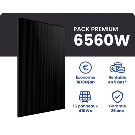 Kit Solaire Autoconsommation Premium 6560W - Micro onduleurs APS