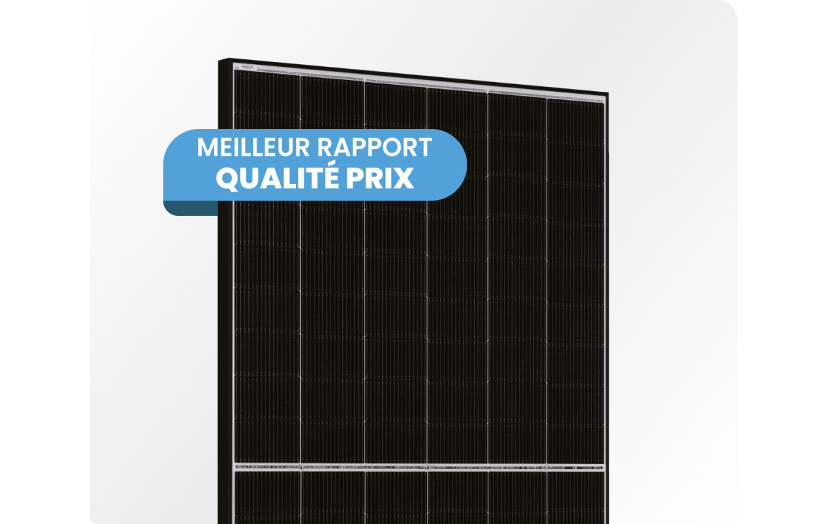 Panneau solaire JA Solar 440Wc bi-facial et bi-verre