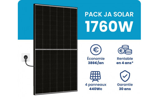 Kit Solaire Autoconsommation Essentiel 1760W - Micro onduleur APS