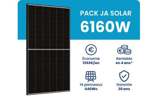 Kit Solaire Autoconsommation Essentiel 6160W - Micro onduleurs APS