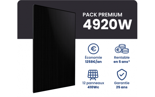 Kit Solaire Autoconsommation Premium 4920W - Micro onduleurs APS