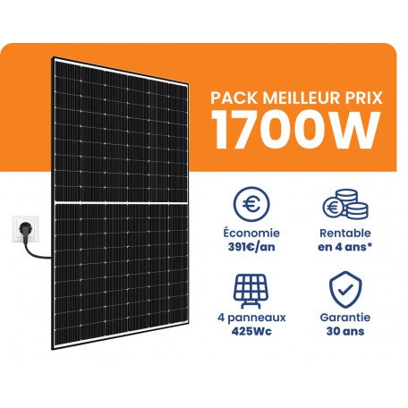 Kit Solaire 1700W Meilleur Prix - Micro onduleurs APS Kit Solaire 1700W Meilleur Prix - Micro onduleurs APS