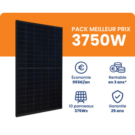 Kit Solaire 3750W Meilleur Prix - Micro onduleurs APS