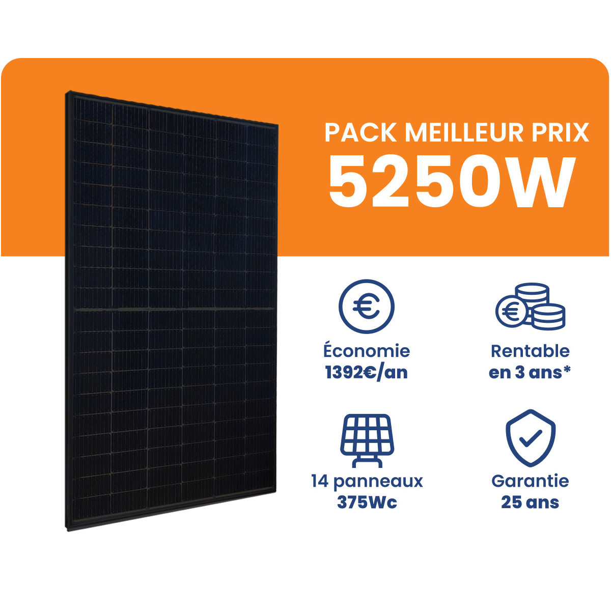 Kit Solaire 5250W Meilleur Prix - Micro onduleurs APS
