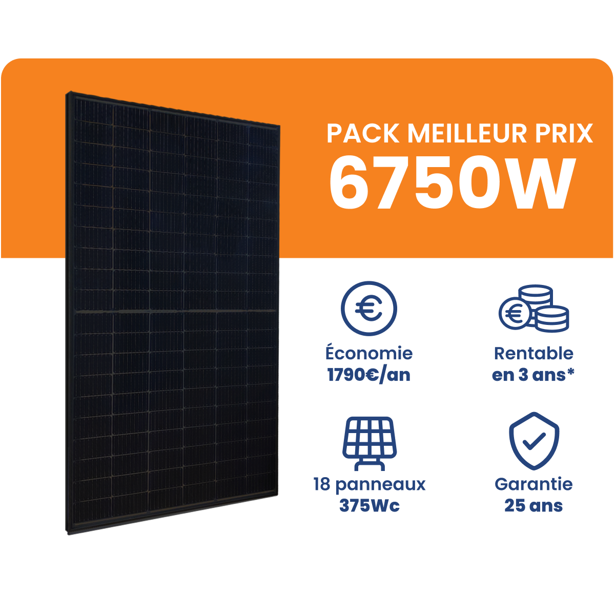 Kit Solaire 6750W Meilleur Prix - Micro onduleurs APS