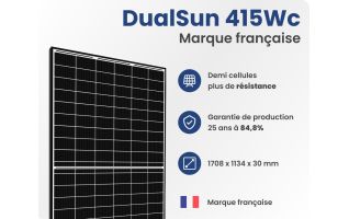 Kit Solaire Autoconsommation Français 6640W Triphasé - Micro onduleurs APS