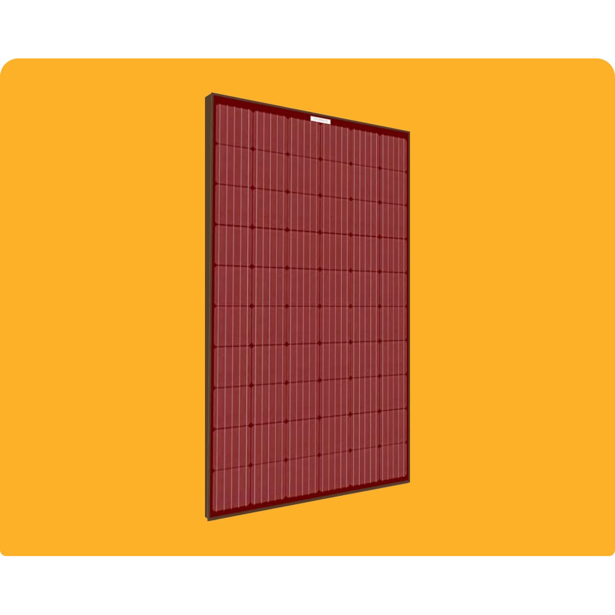Panneau solaire VGS Rouge 300Wc monocristallin