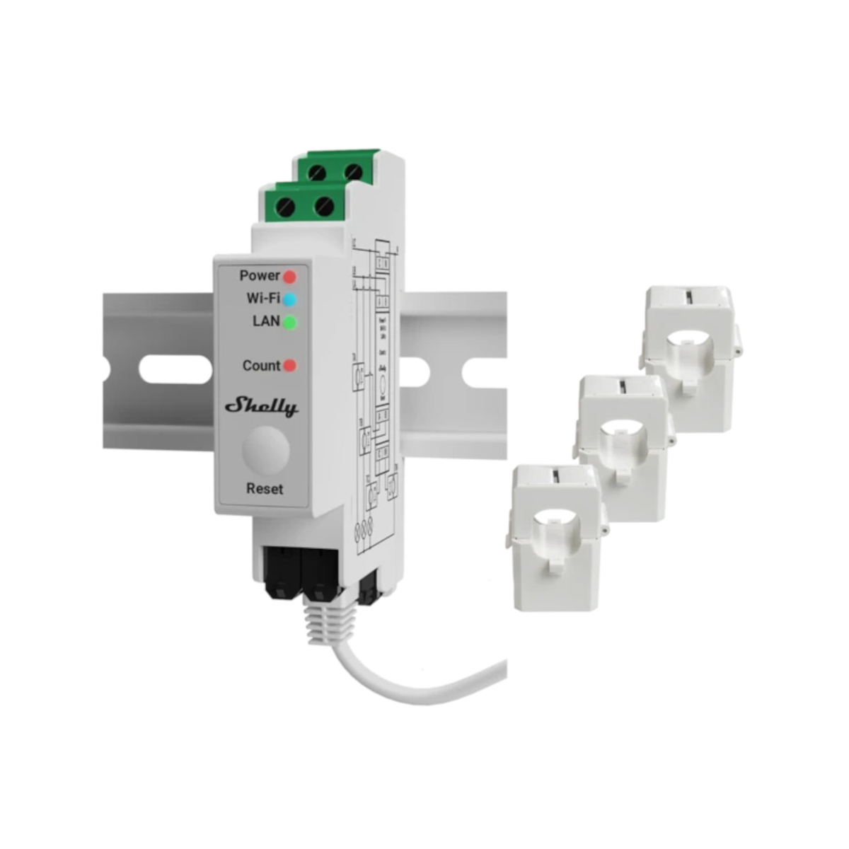 Compteur connecté Shelly Pro 3EM