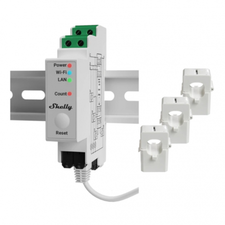 Compteur connecté Shelly Pro 3EM Compteur connecté Shelly Pro 3EM