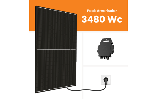 Kit Solaire 3480W Meilleur Prix - Micro onduleurs APS