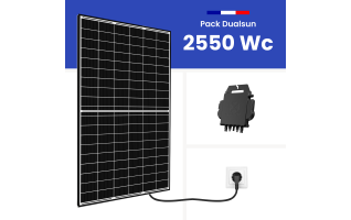Kit Solaire Autoconsommation Français 2550W - Micro onduleurs APS